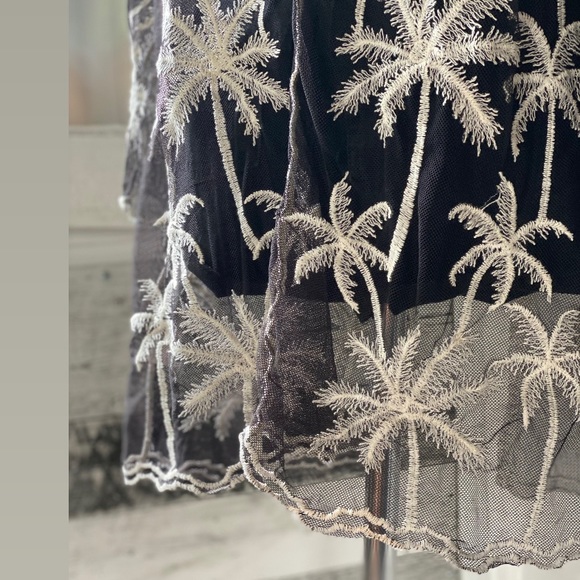 Palm tree π΄ vintage coverup - Picture 4 of 8